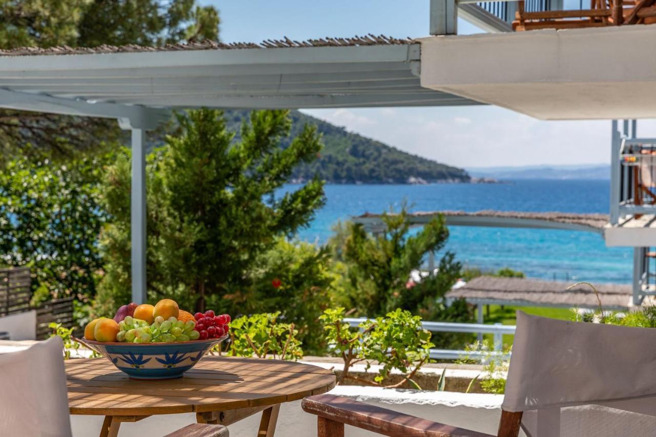 Milia Beach Apartments Paralia Milia Dış mekan fotoğraf