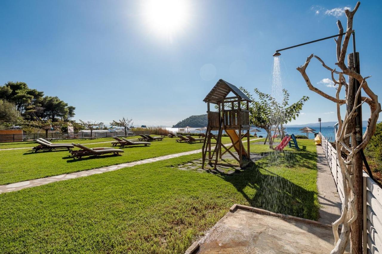 Milia Beach Apartments Paralia Milia Dış mekan fotoğraf
