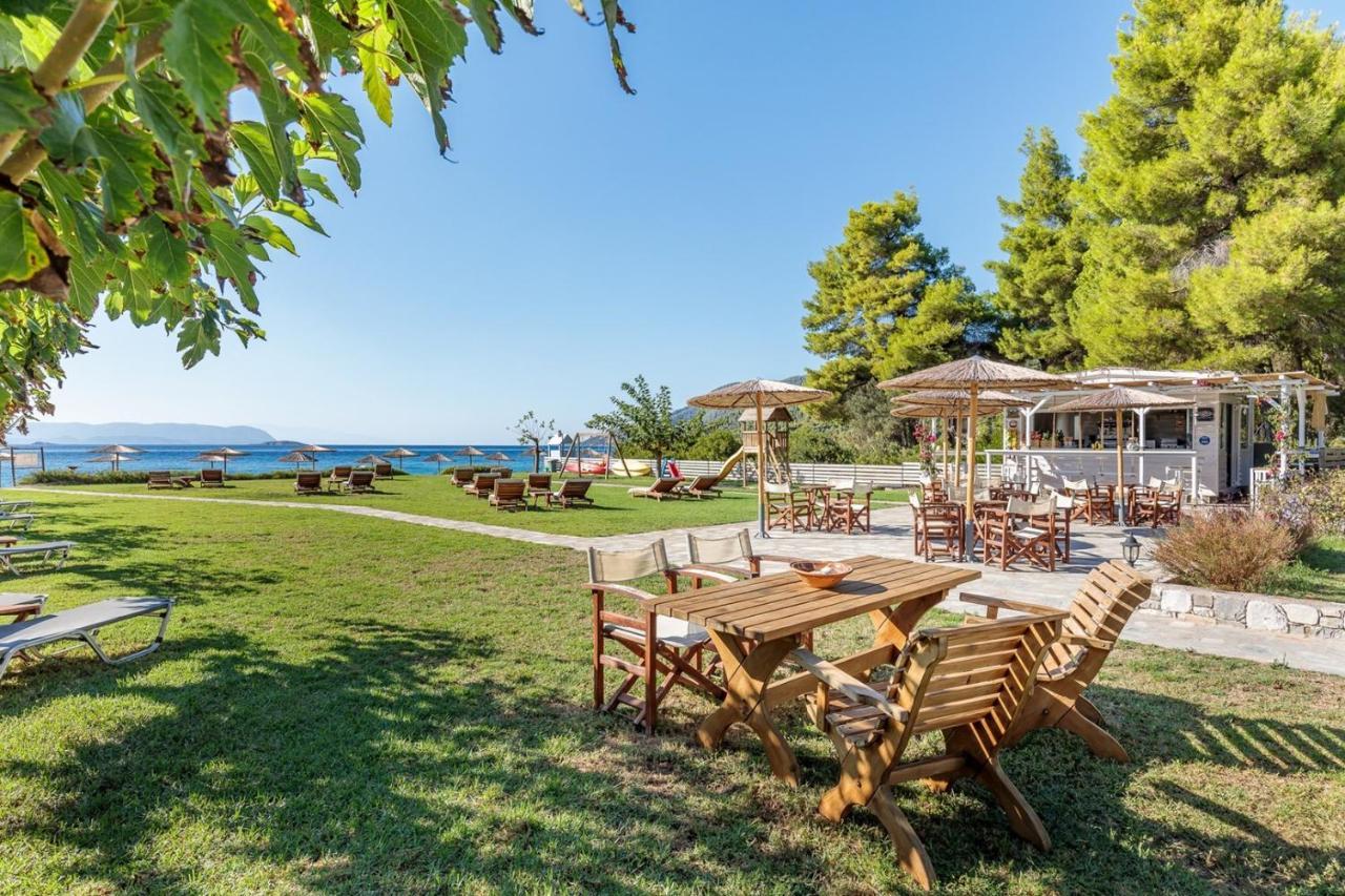 Milia Beach Apartments Paralia Milia Dış mekan fotoğraf