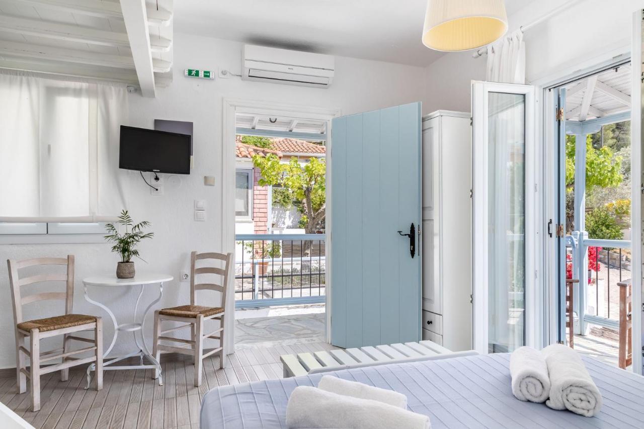 Milia Beach Apartments Paralia Milia Dış mekan fotoğraf