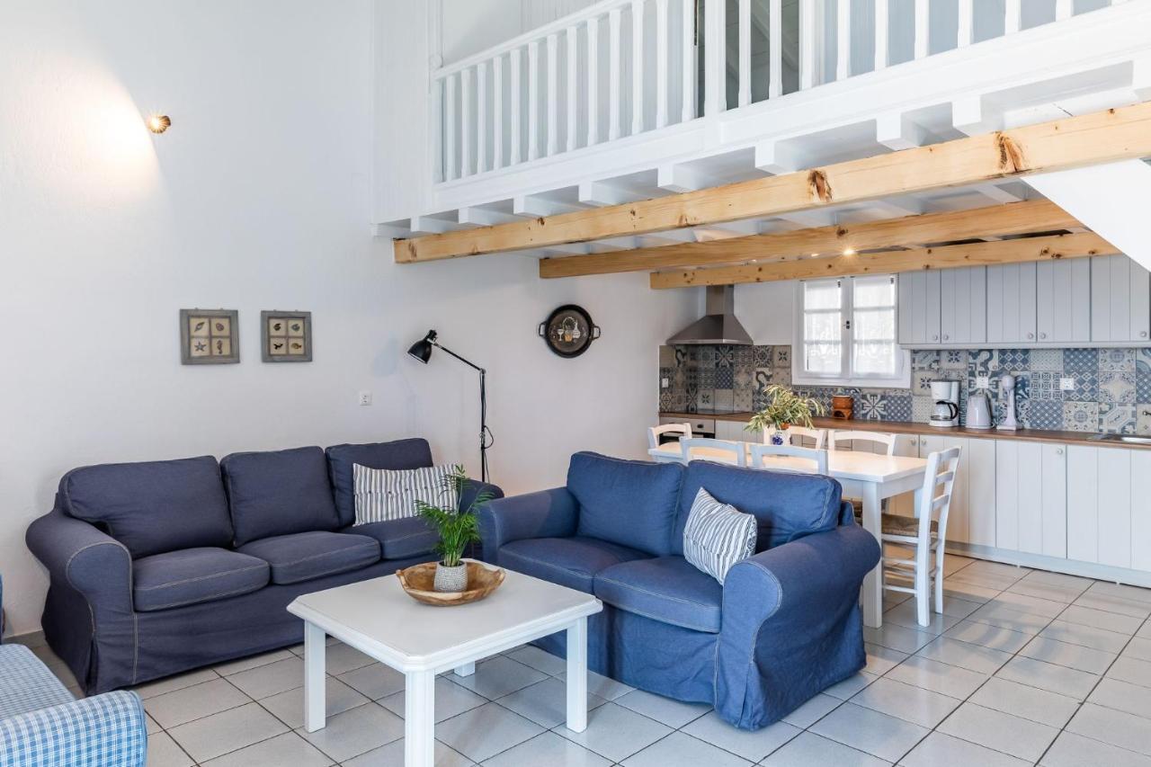 Milia Beach Apartments Paralia Milia Dış mekan fotoğraf