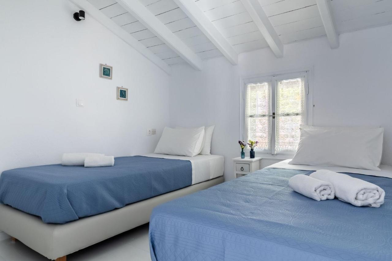 Milia Beach Apartments Paralia Milia Dış mekan fotoğraf