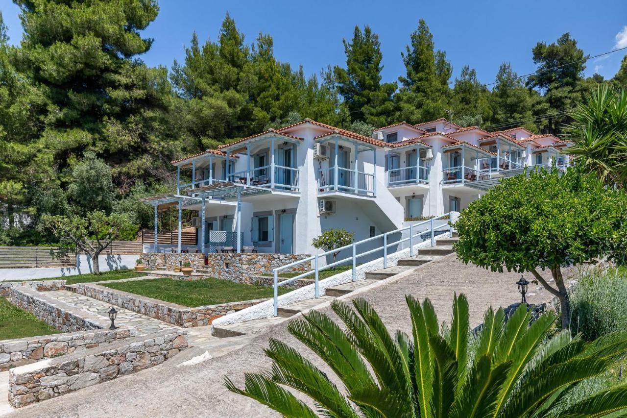 Milia Beach Apartments Paralia Milia Dış mekan fotoğraf
