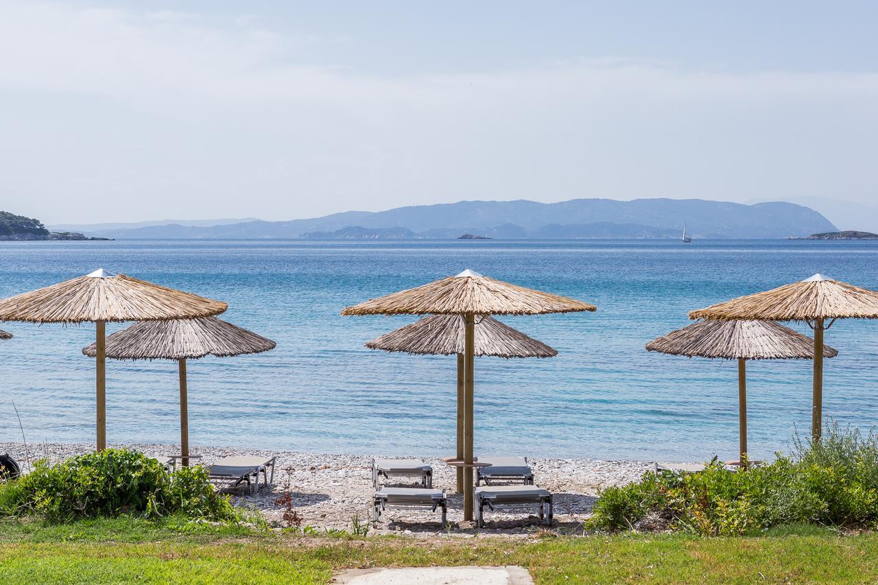 Milia Beach Apartments Paralia Milia Dış mekan fotoğraf