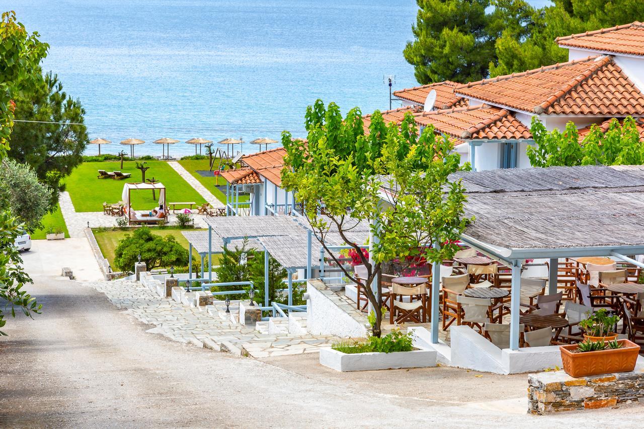 Milia Beach Apartments Paralia Milia Dış mekan fotoğraf